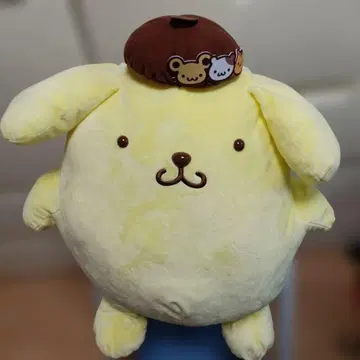 폼폼푸딩 초초 BIG 봉제 인형 친구 모자