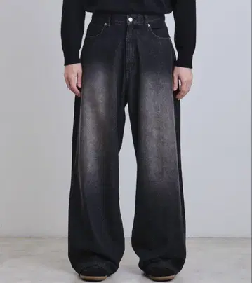 슈퍼 와이드 배기 데님 팬츠 TAKEO KIKUCHI