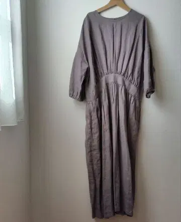 meguri megutte 연보라 개더 원피스