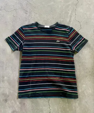 LACOSTE 스트라이프 T셔츠