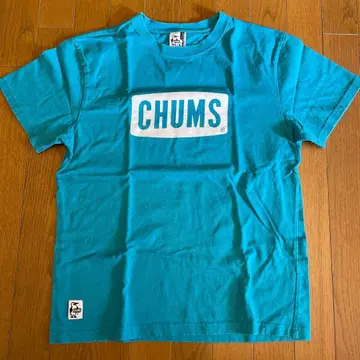 CHUMS 터콰이즈 로고T셔츠 L사이즈 새상품급