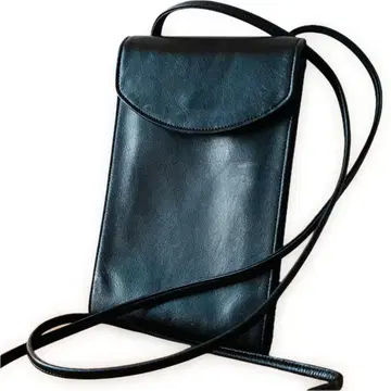 [ 레어  ] VAGRIE  가죽 숄더 블랙 스마트폰