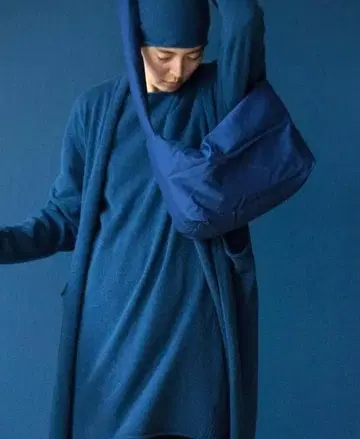 요건 레일 2020AW 캐시미어 코쿤 원피스 바바구리