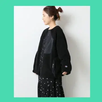 택 포함 새상품 Spick and Span [챔피온] 집업 자켓 블랙