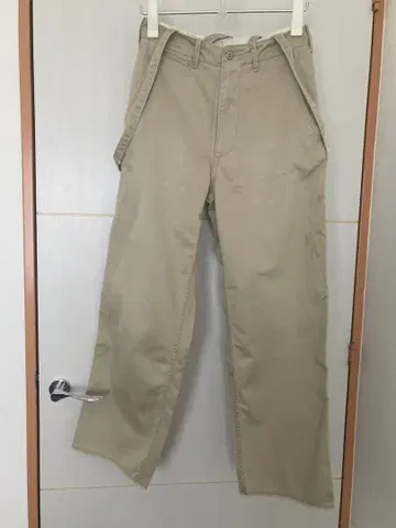 plage 서스펜더 치노 팬츠