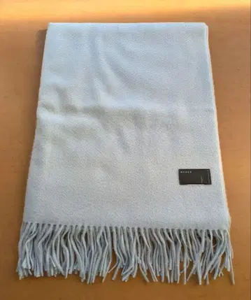 NOBLE 노블 스톨 캐시미어 100 색스 블루