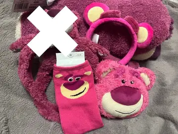 랏소 머리띠 패스 케이스 양말 삭스 디즈니