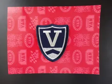 VAN JACKET  V 마크 실버 몰 와펜