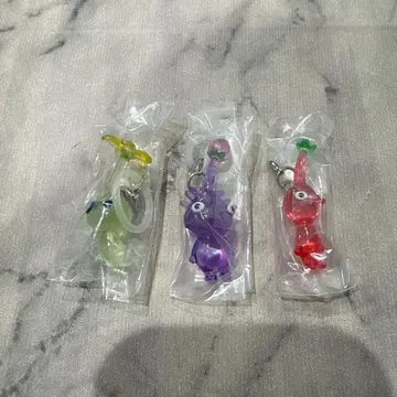 피크민 메지루시 액세서리 캡슐 토이 3개 세트