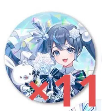 유키 미쿠 2025 반짝반짝 캔뱃지 tokki 메인 비주얼