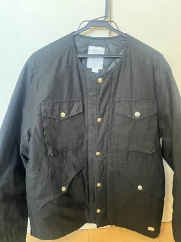 THE CRIMIE 블랙 퀼팅 자켓 JP MEN XL