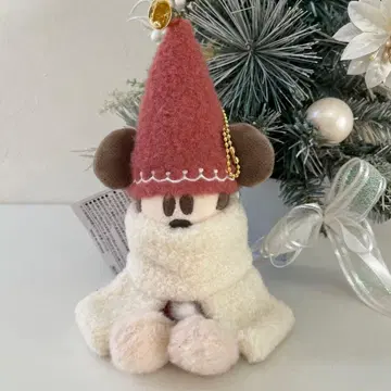 릴리린린 크리스마스 빨간색 릴리린린 인형 배지 바 디즈니