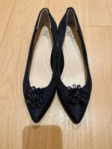 [새상품급] 유니티(unity) 스틸레토 펌프스 네이비 23