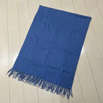 캐시미어 대형 스톨 블루 70cm x 200cm