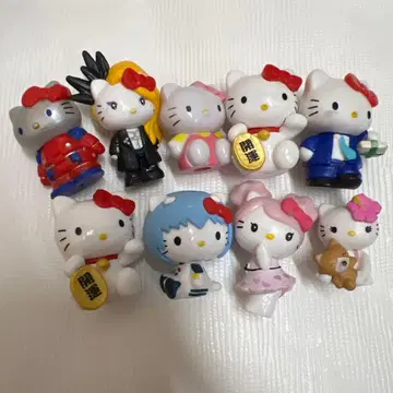 헬로키티 피규어 9개 세트