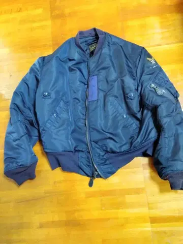 플라이트 자켓 M 사이즈 네이비