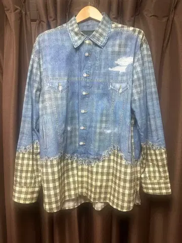 ZARA ANDERSSON BELL 트롱프뢰유 프린트 셔츠 앤더슨 벨