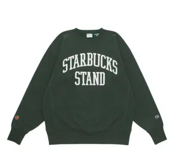 STARBUCKS STAND by BEAMS Champion 그린 L
