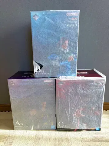 제일복권 킹덤 A상, B상, C상 미개봉 세트