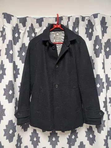 UNITEDARROWS 다크 네이비 피 코트