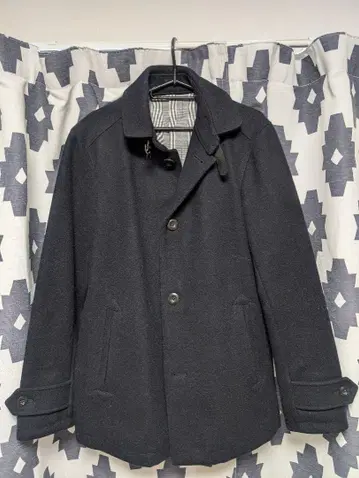 UNITEDARROWS 다크 네이비 피 코트 L 사이즈