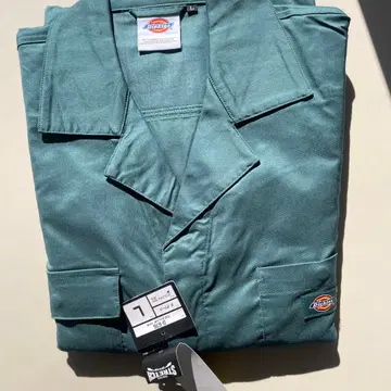 데키즈 그린 컬러 오버롤 676