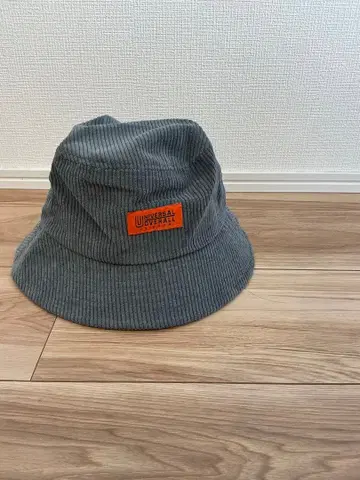 UNIVERSAL OVERALL 코듀로이 버킷 햇 그레이
