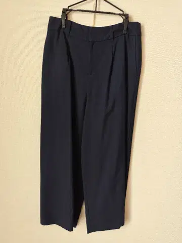 TOMORROWLAND 네이비 와이드 팬츠 36