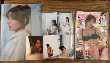 오노 마이 친필 사인 스피릿 클리어 파일 한정판 브로마이드 레어