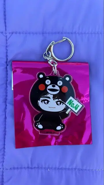 초특급 지역 한정 키링 타쿠야 구마모토 REAL