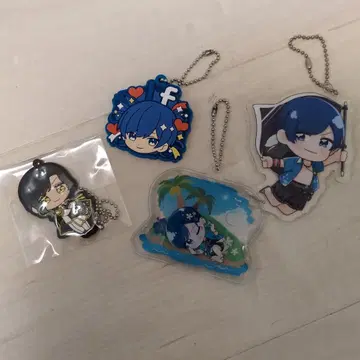 이레이스 아크릴 키링 4점 세트