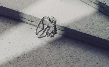 and cloud 이어커프 실버(레이어드 커프 케이블 체인)