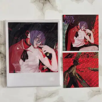 체인소맨 CD 특전 레제 폴라로이드 스티커 3종 세트