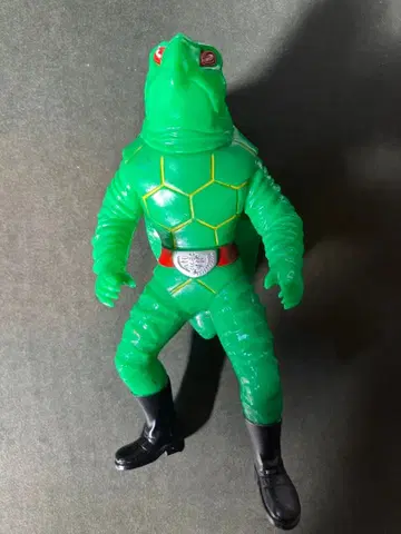 가면라이더 소프트 비닐 피규어 괴인 카메바주가 골동품 중고품