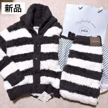 젤라또피케 옴 보더 룸웨어 상하의 세트 젤라피케 새상품