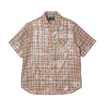 AFB 체크 셔츠 스팽글 SPANGLE SS SHIRTS