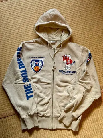 [ 새상품급 ] 테드맨 속기모 지퍼 후드티 40