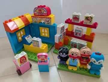 블록라보 호빵맨 방긋방긋 쇼핑 블록 세트