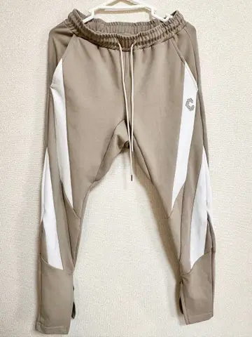 CRONOS 베이지 맨투맨 팬츠