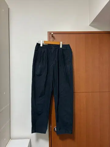 URBAN RESEARCH 네이비 와이드 팬츠 M