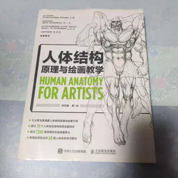 인체 마스크 가이드 중국 원저 인체 구조 원리와 회화 교육