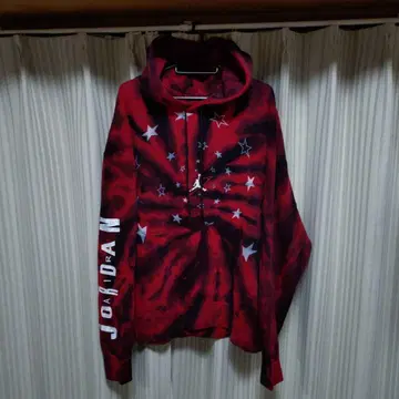 JORDAN 타이 다이 패턴 후드티 XXL