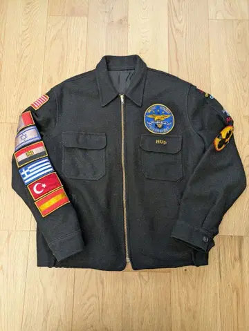 US.NAVY 기념 재킷 80년대