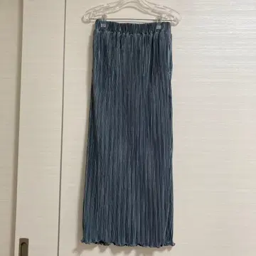 플리츠 타이트 스커트 로리즈팜 블루