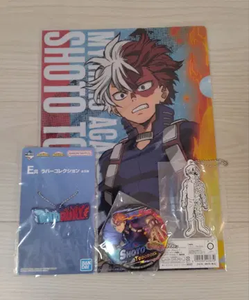 [ 4세트 ] 나의 히어로 아카데미아 토도로키 쇼토 굿즈세트