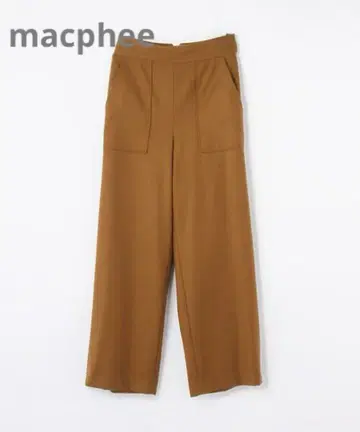 투모로우랜드 맥피 울 스트레이트 팬츠 카키