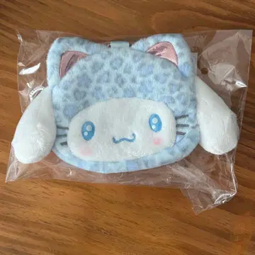 시나모롤 레오파드 무늬 파우치 키링 산리오