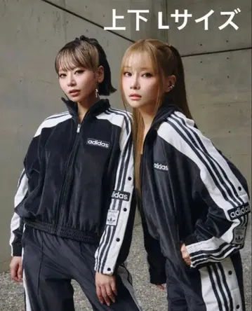 adidas W ADIBREAK VELOUR TT L 사이즈 셋업