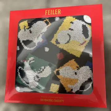 페이러 스누피 손수건 패니 페이스