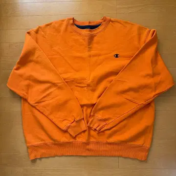 champion 맨투맨 오렌지 XXL / TTG vintage